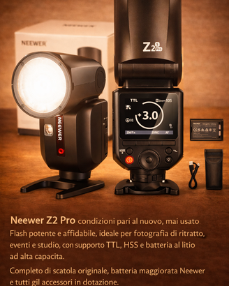NEEWER Z2PRO-S Flash per Sony