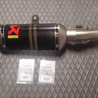 Terminale Akrapovic Ktm Duke 125 200 390