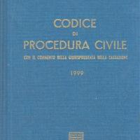 AA. VV. Codice di procedura civile 1999 Giuffrè