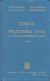 AA. VV. Codice di procedura civile 1999 Giuffrè