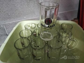 12 boccali di birra piccoli Paulaner