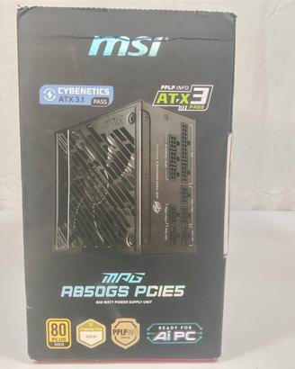 msi mag a850gl alimentatore pc