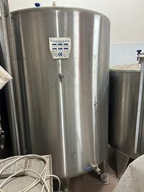 Serbatoio acciaio inox