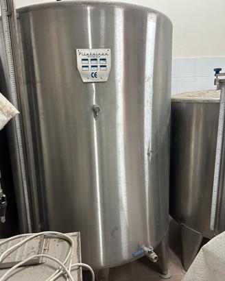 Serbatoio acciaio inox