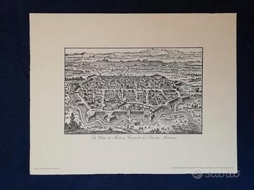 Stampa "La Città di Modena Capitale del Ducato"