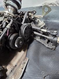 Automodello auto costruito 1/6, completo di motore