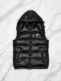 Moncler Smanicato Nero Lucido - Originale