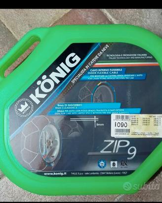 Catene Neve Konig Zip 9 misura 90 per 205 55 16