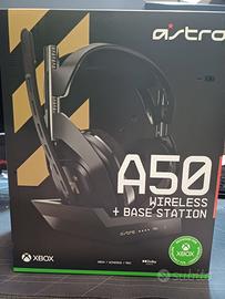 Cuffie ASTRO A50+ base ricarica