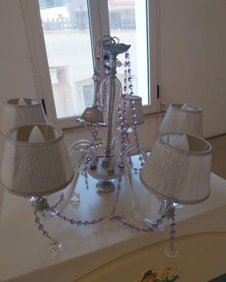 Lampadario in cristallo
