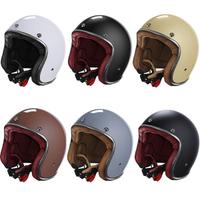 CASCO JET VINTAGE MOTO CAFE RACER STORMER QUARTZ
