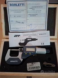 Micrometro per esterni digitale Borletti MDE01 0-2