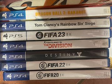 GIOCHI IN BLOCCO PS4 10€