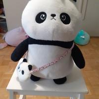 Peluche panda con borsetta