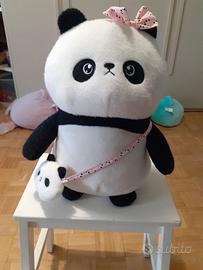 Peluche panda con borsetta