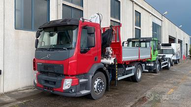 Volvo FL 18 ton E6 gru e ribaltabile