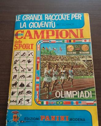 album figurine campioni dello sport 1968 panini vi
