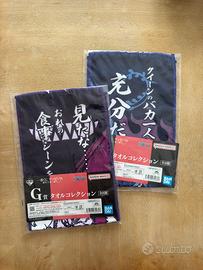 Ichiban Kuji set di 2 asciugamani King + Katakuri