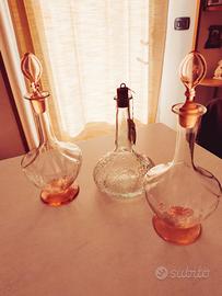 bottiglie vintage per liquori 