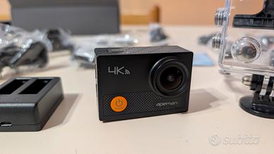 Action Cam 4K impermeabile