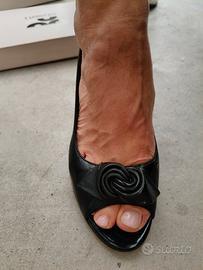 Décolleté in vernice 