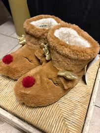PantofoleDa Casa Renna Di Natale TEX (Taglia 36)