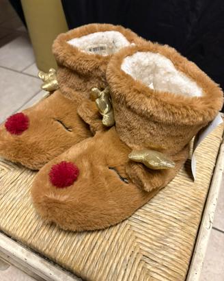 PantofoleDa Casa Renna Di Natale TEX (Taglia 36)