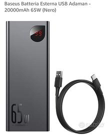 power bank 20000 baseus 65w