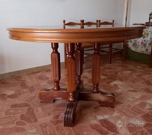 Tavolo rotondo allungabile