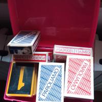 Carte vintage "Paroliamo" e "Contiamo"