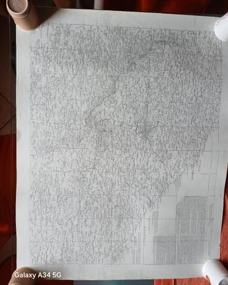 antica carta geografica 