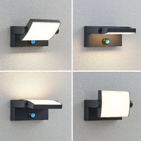 Applique da esterni solare LED Sherin con sensore