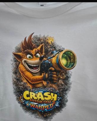 T-shirt Crash Bandicoot 3 Warped - Gaming
