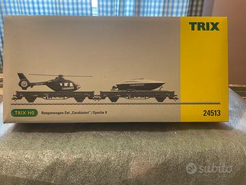 TRIX-24513.Set di 2 carri trasporto “Carabinieri.”