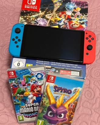 Nintendo Switch Oled + 2 giochi
