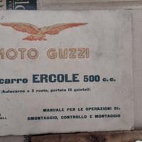 MOTO MANUALI GUZZI EPOCA