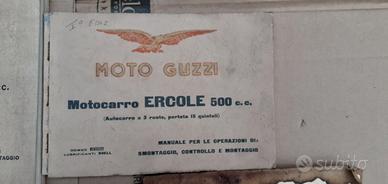 MOTO MANUALI GUZZI EPOCA