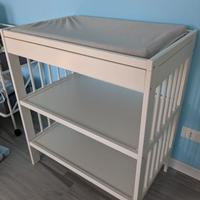 Fasciatoio Ikea Con materassino e 2 coprimaterassi