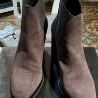 Stivaletto in camoscio tacco 12 numero 41