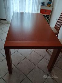 tavolo calligaris in ciliegio