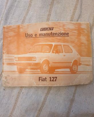 Libretto uso e manutenzione fiat 127