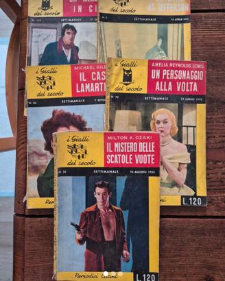 gialli anni 50 originali