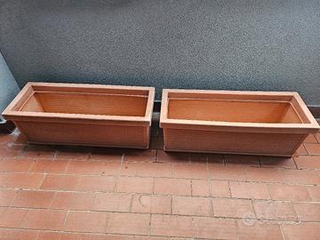 Vaso giardino Telcom in resina plastica