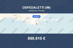 Immobile in asta di 802 m² a Ospedaletti