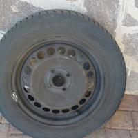 4 cerchi acciaio 15" Opel Corsa D e Fiat punto evo