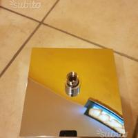 Soffione doccia metallo cromato