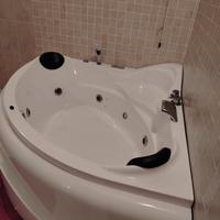 Vasca idromassaggio angolare aqualux 