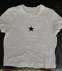 T-shirt bianca  nuova tg. M