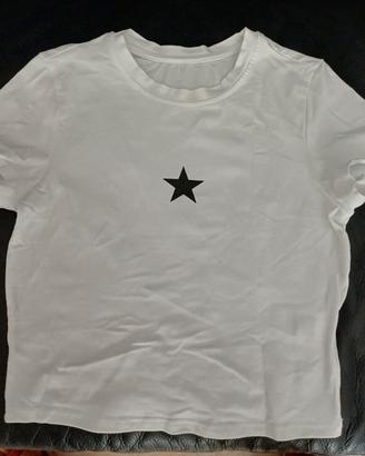 T-shirt bianca  nuova tg. M