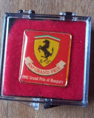 Spilla Scuderia Ferrari F1 - 500 Gran Premi - 1992